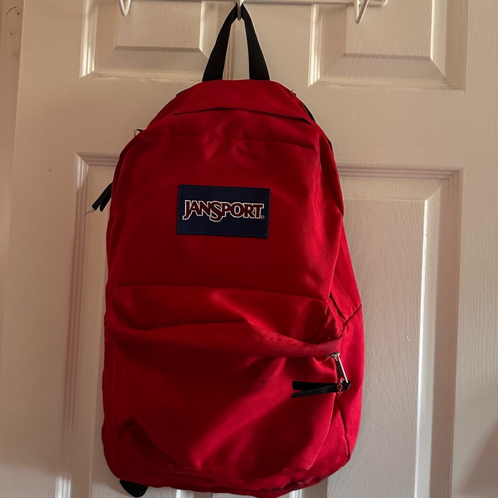 Jansport Red Superbreak backpack